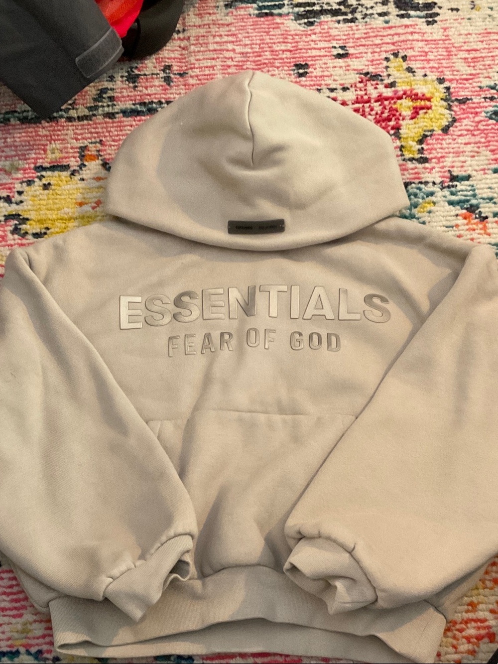 Fear of God ESSENTIALS Hoodie - Light Beige